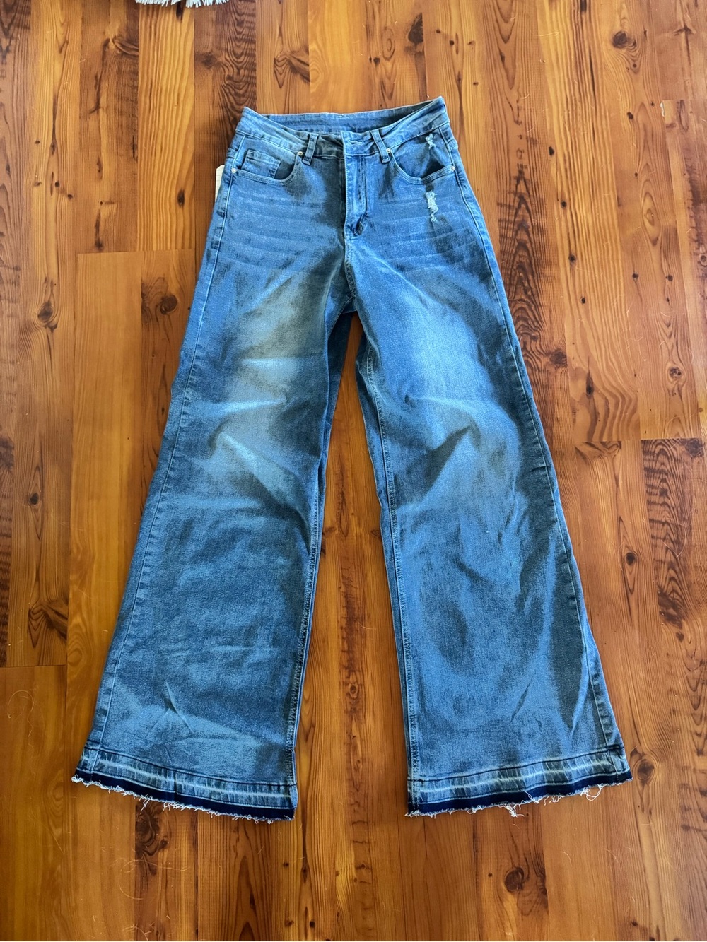 Amazon Women's Boot Cut Jeans - Blue Denim